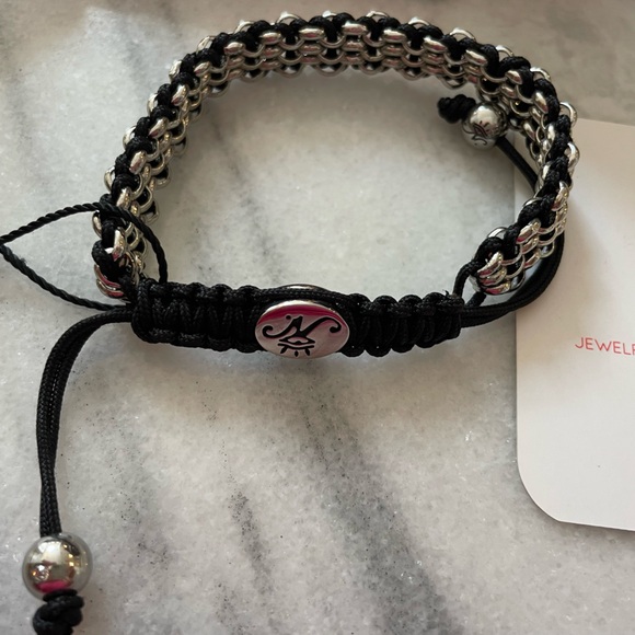 Joseph Nogucci Bracelet Black and Silver NEW Women’s Jewelry - Picture 4 of 7